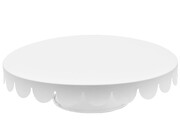 Patera do tortu ciastek 28cm BRUNBESTE BB-2728 biała
