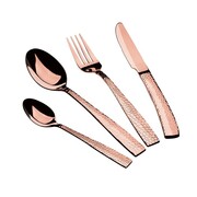 Komplet sztućców 24-ele błyszczące BERLINGER HAUS Rose Gold BH-2617NA