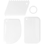 Zestaw szpatuł cukierniczych szpatułka cukiernicza 3-ele różne kształty BRUNBESTE BB-3597