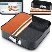 Forma do pieczenia ciasta rozpinana nieprzywierająca 28x28x6.8cm VILDE 279020