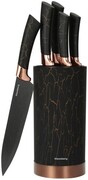 Zestaw noży kuchennych w bloku 5 ele KLAUSBERG KB-7799