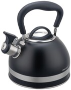 Czajnik stalowy na gaz 1.8L mały indukcja czarny KINGHOFF KH-1858