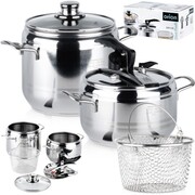 Szybkowar garnek ciśnieniowy na gaz zestaw szybkowarów 3.5 + 5L PROFI ORION 113044