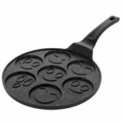 Patelnia do placków naleśników 26cm BRUNBESTE 7 smileys BB-1958