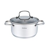 Garnek stalowy 2.5L / 18cm KLAUSBERG Premium 18/10 KB-7212