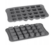 Foremka silikonowa do czekoladek lodu pralin 24 szt. BRUNBESTE BB-1544