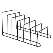 Stojak organizer na pokrywki i patelnie metalowy do 6 pokrywek BLUBERG BBG-1223