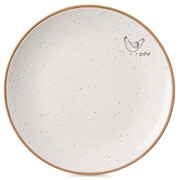 Talerz deserowy ceramiczny beżowy 20cm ORION 129112
