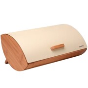 Chlebak bambusowo-stalowy KONIGHOFFER cosmic tdr-1227 - kremowy