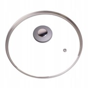 Pokrywka pokrywa szklana uniwersalna 22cm KAMILLE KM-0823GR