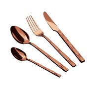 Komplet sztućców 24-ele błyszczące BERLINGER HAUS Rosegold BH-2621