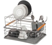 Suszarka do naczyń dwupoziomowa Ociekacz 41 x 32 x 27.5 cm BRUNBESTE BB-3386