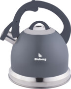 Czajnik stalowy z gwizdkiem tradycyjny indukcja szary mat 3L BLUBERG BBG-2803-GR
