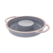 Forma silikonowa do pieczenia ciasta usztywniana okrągła z kominem 25CM BRUNBESTE BB-3354