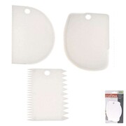 Zestaw akcesoriów do dekoracji ciast 3-ele LA CUCINA 142810