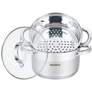 Zestaw garnków do gotowania na parze 18cm 3 ele. KLAUSBERG KB-7135