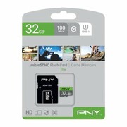 PNY Karta pamięci MicroSDHC Elite 32GB P-SDU32GU185GW-GE PNY P-SDU32GU185GW-GE