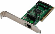 Digitus Karta sieciowa przewodowa PCI do Gigabit 10/100/1000Mbps, Low Profile Digitus