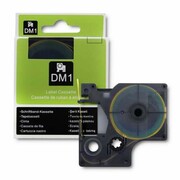 Qoltec Rurka termokurczliwa do drukarek DYMO D1/DM1 9mm*1.5m | Żółta | Czarny nadruk Qoltec 1041364459
