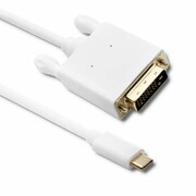 Qoltec Kabel USB 3.1 typ C męski/ DVI męski | 4K | Alternate mode | 1m Qoltec