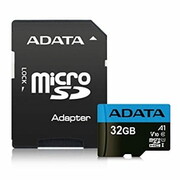 Adata microSD Premier 32GB UHS1/CL10/A1+adapter Adata AUSDH32GUICL10A1-RA1