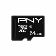 PNY Karta MicroSDHC 64GB P-SDU64G10PPL-GE PNY P-SDU64G10PPL-GE