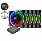 Zestaw wentylatorów Thermaltake Riing 14 RGB Plus TT Premium Edition 140mm (3szt) - zdjęcie 2