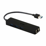 USB 3.0 Slim HUB 3 Port + Gigabit Ethernet 10/100/1000 i-tec U3GL3SLIM