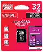 Karta pamięci MicroSD GoodRam 32GB Class10 - zdjęcie 2