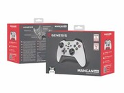 Gamepad Genesis Mangan 400 bezprzewodowy do PC/Switch/Mobile Biały NATEC NJG-2101