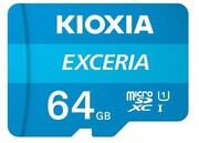 Kioxia Karta pamięci microSD 64GB M203 UHS-I U1 adapter Exceria Kioxia LMEX1L064GG2