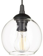 Lampa wisząca mała kulka Venus Przezroczysta