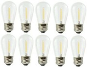 Pakiet 10 szt żarówka LED E27 1W S14 girlandowa