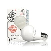 Żarówka LED kulka E27 6W=50W Zimna EL