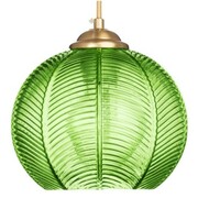 Lampa wisząca sufitowa szklana JOY zielona
