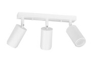 Lampa sufitowa spot light TUBA potrójna biała