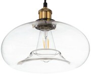 Lampa wisząca szklana LOFT Cairo Gold