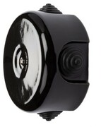 Puszka elektryczna ceramiczna natynkowa czarna