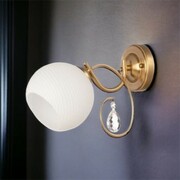 Kinkiet ścienny klasyczny z kryształem Sofia WSG10A1