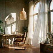 Lampa wisząca BOHO bambusowa plecionka Hygge premium