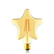 Żarówka LED E27 G125 5,5W gwiazdka Xmas Star