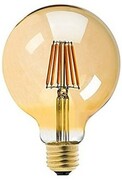 Żarówka E27 G80 FILAMENT 8,2W - 10W amber 1000 lumenów