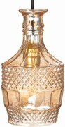Lampa wisząca szklana kryształowa elegancka AMBER