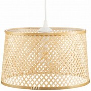 Lampa wisząca BOHO bambusowa walec TH2B 35cm