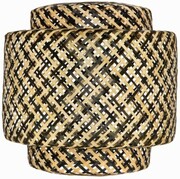 Klosz do lampy BOHO bambusowy dwukolorowy 38cm IKE40BW