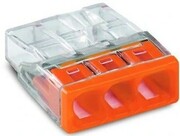 Szybkozłączka WAGO 2273-203 COMPACT | 3x 0,5–2,5 mm²