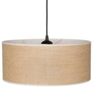Lampa wisząca z abażurem BOHO juta walec 40cm ZLA7230