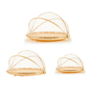 Zestaw 3 sztuk chlebak ochronna siatka na jedzenie moskitiera