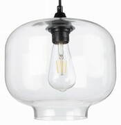 Lampa sufitowa wisząca szklana przezroczysta Cairo 2
