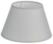 Abażur stożek szary z kolekcji Karo E27